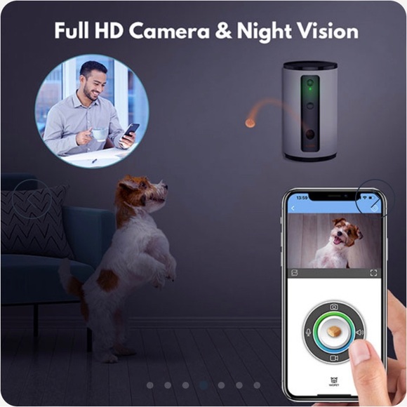 Pet monitor- Pet Cam that shoots treats! - Picture 4 of 6